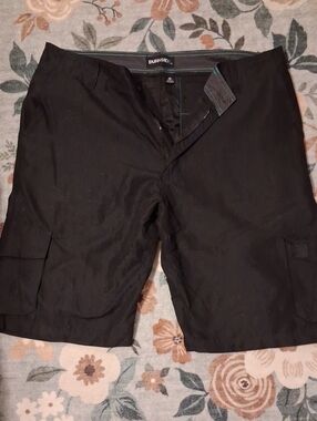 burnside Black Men's Cargo Shorts